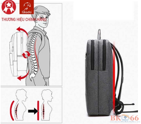 Balo Laptop Glado Cylinder tại Hà Nội-3